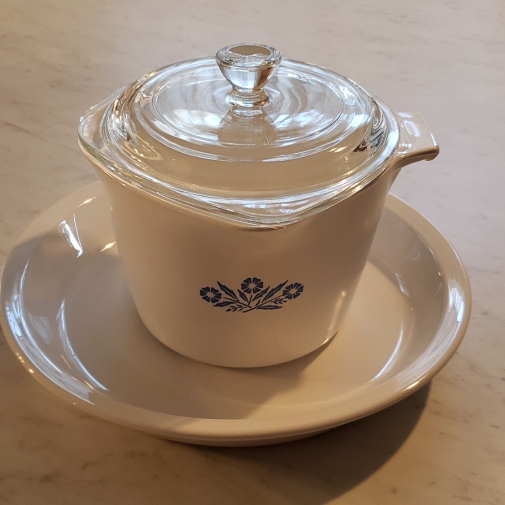 Corningware Sauce Maker & Pie Plate